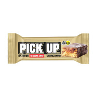 FitWin, Pick Up Bar No Sugar Added, 45 g, caramel almond