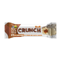 FitWin, Crunch Bar No Sugar Added, 50 g, ice cream and salted caramel