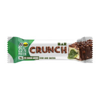Протеїновий батончик FitWin Crunch Bar No Sugar Added Kiwi & Cactus 50 г, без доданого цукру, високобілковий перекус, смак ківі-кактус