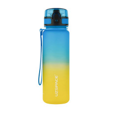 UZSPACE, Uzspace Tamish Frosted Waterbottle 3026, 500 ml, blue/yellow