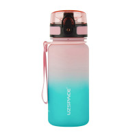 UZSPACE, Uzspace Frosted Gradient Waterbottle 3034, 350 ml, pink/blue