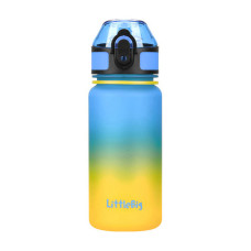 UZSPACE, Littlebig Waterbottle 3020, 350 ml, yellow/blue