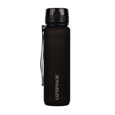 UZSPACE, Uzspace Tamish Frosted Waterbottle 3038, 1 L, black