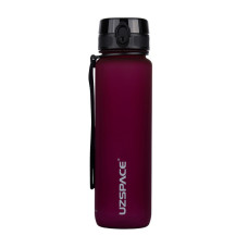 UZSPACE, Uzspace Tamish Frosted Waterbottle 3038, 1 L, purplish red