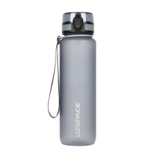 UZSPACE, Uzspace Frosted Waterbottle 3038, 1 L, gray