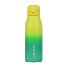 UZSPACE, Uzspace Iron Gradient Waterboottle 4203, 600 ml, yellow/green