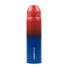 UZSPACE, Uzspace X4 Gradient Waterboottle 4201, 500 ml, red/blue