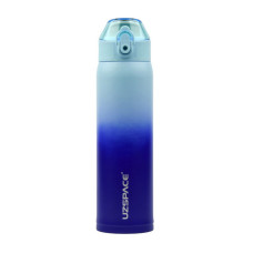 UZSPACE, Uzspace X4 Gradient Waterboottle 4201, 500 ml, light blue