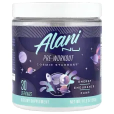 Alani Nu, Pre-Workout, Cosmic Stardust™, 10.5 oz (300 g)Alani Nu Предтренировочный комплекс