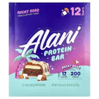 Alani Nu, протеиновый батончик, Rocky Road, 12 батончиков, по 48 г (1,69 унции)