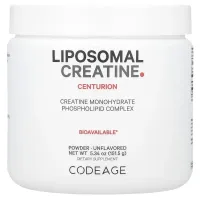 Codeage, Liposomal, Creatine Monohydrate Powder, Unflavored, 5.34 oz (151.5 g)