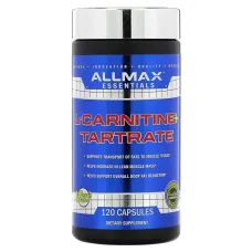 L-карнитина+ тартрат, ALLMAX Nutrition, 735 мг, 120 капсул
