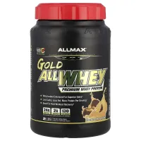 Сироватковий протеїн ALLMAX Nutrition (AllWhey Gold) 907 г зі смаком шоколадно арахісового масла