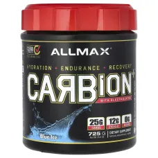 CARBion + з електролітами, сині бомби, ALLMAX Nutrition, 30,7 унції (870 г)