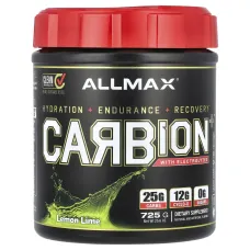 CARBion + з електролітами, лимонна вапно, ALLMAX Nutrition, 30,7 унції (870 г)