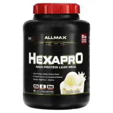 6-протеиновая смесь Ultra-Premium, французская ваниль, Hexapro, Ultra-Premium 6-Protein Blend, French Vanilla, ALLMAX Nutrition, 2,27 кг