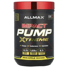 ALLMAX, IMPACT™ PUMP XTREME, Pineapple Mango, 1.02 lbs (465 g)