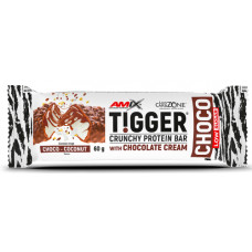 AMIX, Батончик TiggerZero Choco Protein Bar - 60 г 1/20 - шоколад-кокос 03/2026