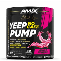 AMIX, Black Line Yeep Pump No Caff - 360 г - Jungle Monster
