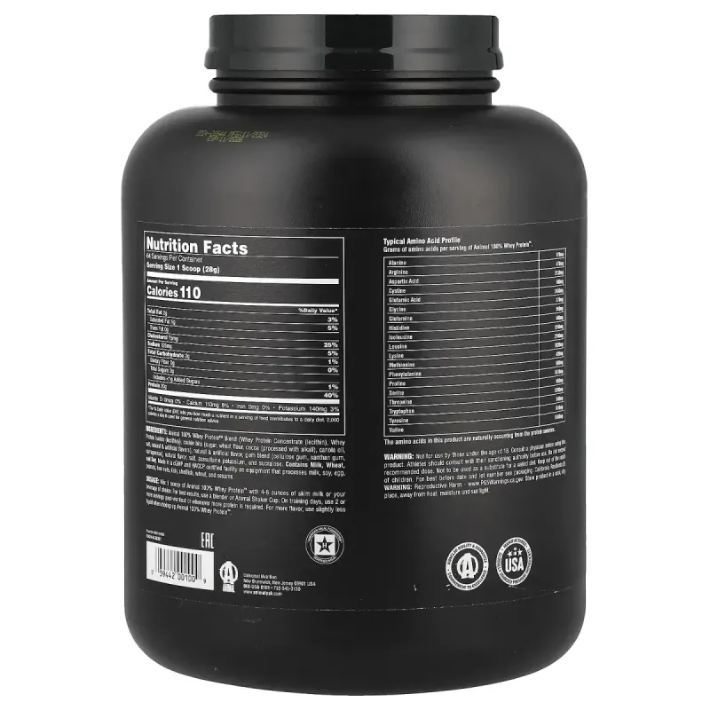 Animal, 100% Whey Protein Powder™, Cookies & Cream, 4 lb (1.81 kg)