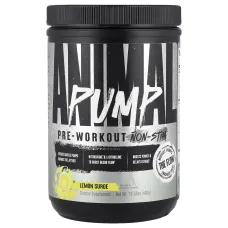 Animal, Pump™ Pre-Workout, Non-Stim, Lemon Surge, 15.59 oz (442 g)Animal Pump™ Предтренировочный комплекс без стимуляторов