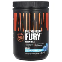 Animal, Fury® Essentials, перед тренуванням, блакитна малина, 495 г (1,09 фунта)