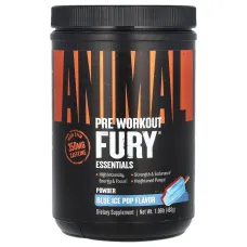 Animal, Fury® Essentials, морозиво для передтренувальних прийомів, 483 г (1,06 фунта)