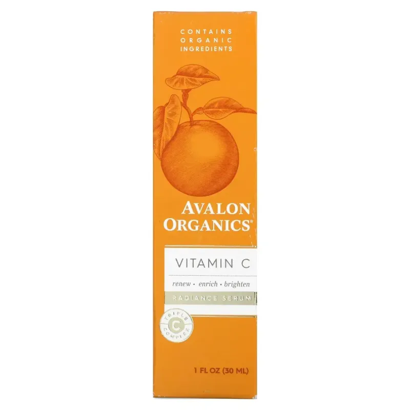 Avalon Organics, Витамин C, сыворотка для сияния кожи, 30 мл (1 жидк. Унция)