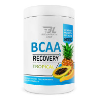 Аминокислоты БЦАА со вкусом тропических фруктов Bodyperson Labs (BCAA Recovery) 500 г