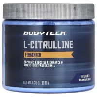 BodyTech, L-Citrulline, Fermented, Unflavored , 6.35 oz (180 g)