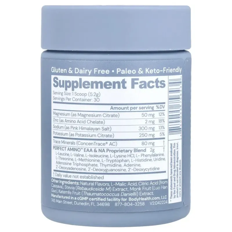 BodyHealth, Perfect Amino™, кавун, 156 г (5,5 унції)