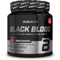 Biotech, Black Blood CAF+, кола, 300 г