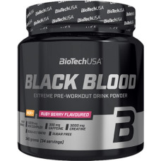 Biotech, Black Blood CAF+, Чорниця, 300 г