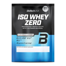 Biotech, IsoWhey Zero Lactose Free, Чорний бісквіт, 25 г