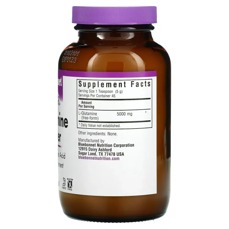 L- глютамин порошок Bluebonnet Nutrition (L-Glutamine) 228 гм