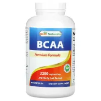 Best Naturals, BCAA, 3200 мг, 400 капсул (800 мг у капсулі)