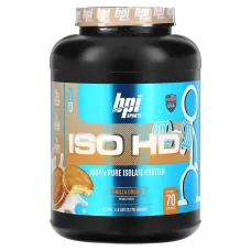 ISO HD 100% чистый изолят белка, ванильное печенье, BPI Sports, 2,8 кг