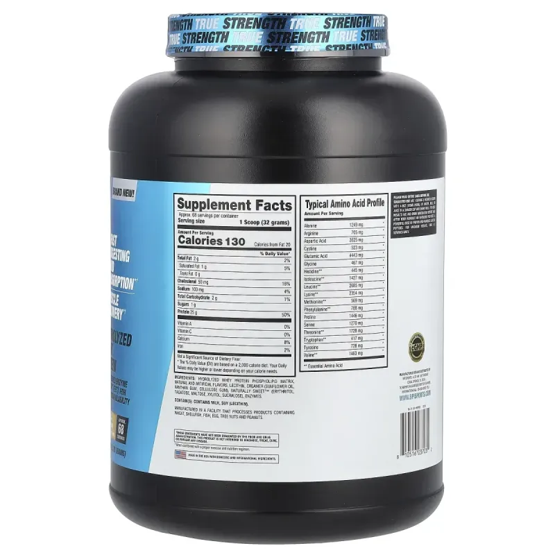 BPI Sports, Hydro HD™, Hydrolyzed Whey Protein, Vanilla Ice Cream, 4.8 lbs (2,176 g)