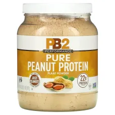 PB2 Foods, Чистый растительный порошок с арахисовым белком, 2 фунта (907 г)