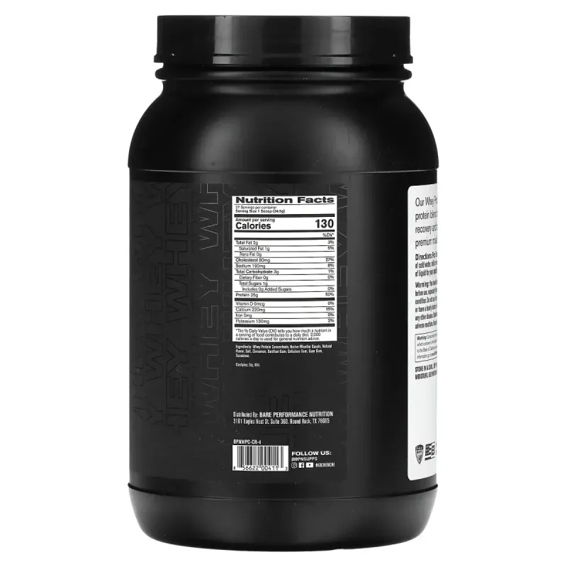 BPN, Whey Protein, Cinnamon Roll, 2 lbs (931 g)
