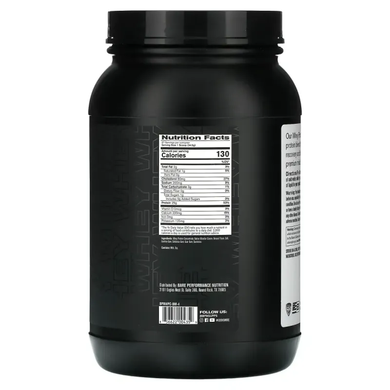 BPN, Whey Protein Powder, Blueberry Muffin, 2 lbs 0.8 oz (931 g)