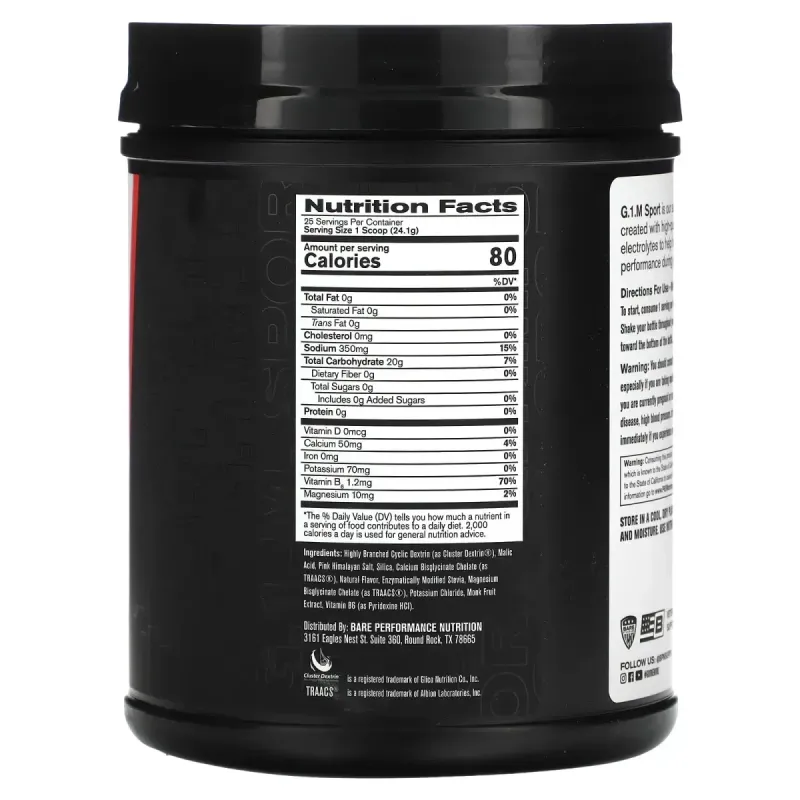 BPN, G.1.M Sport, Lemon Lime, 1 lb (603 g)