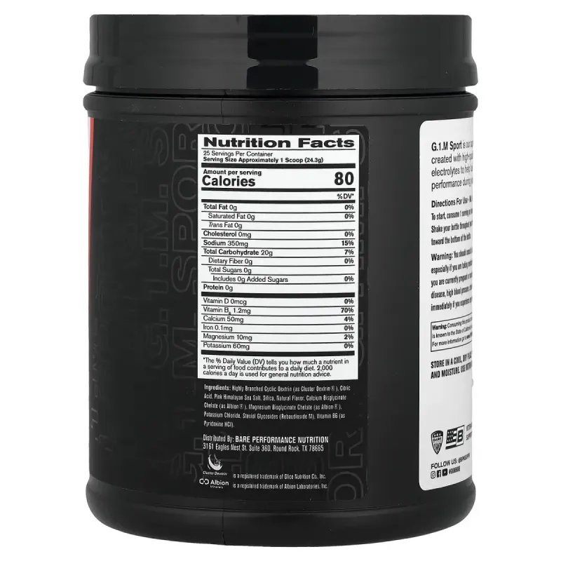 BPN, G.1.M Sport, Orange, 1 lb 5.4 oz (608 g)