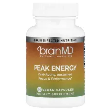 BrainMD, Peak Energy, 30 Vegan Capsules