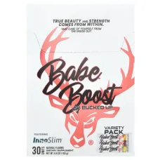 Bucked Up, Babe, Boost, різноманітна упаковка, 30 пакетиків по 0,2 унції