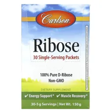 Рибоза Carlson Labs (Ribose) 30 пакетиків