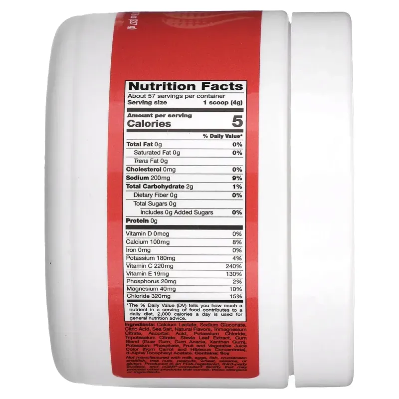 Порошковая смесь для напитков с электролитом фруктовый пунш California Gold Nutrition (HydrationUP Electrolyte Drink Mix Powder Fruit Punch) 227 г