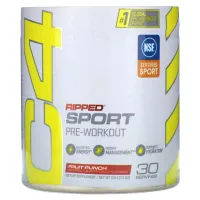 Cellucor, C4 Ripped Sport, перед тренировкой, фруктовый пунш, 9 унций (255 г)
