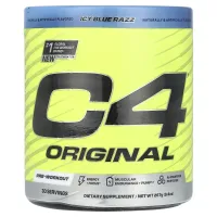 Cellucor, C4 Original, передтренувальна добавка, холодно-блакитна пухнаста, 267 унцій (9,4 унції)