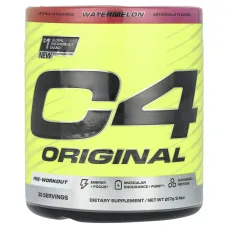 Cellucor, C4 Original, передтренувальний комплекс, кавун, 267 г (9,4 унції)